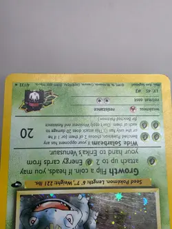 Pokemon Card - Erika's Venusaur - #4/132 - Gym Challenge Holo - MP - Image 4