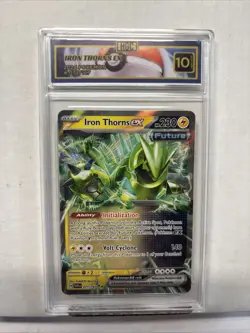 2024 Pokemon Iron Thorns Ex #77 HGC 10 Gold Label (sb6) - Image 1