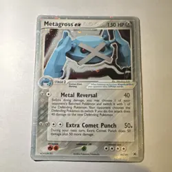 Pokemon Metagross ex 95/101 EX Hidden Legends Stage 2 150 HP Ultra Rare Holo - Image 1