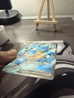 Pokemon Blastoise EX Full Art Ultra Rare Holo Card Sv: Scarlet & Violet 151 NM - Image 5