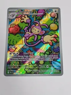 Ambipom 107/094 Pokemon Me02: Phantasmal Flames Illustration Rare - Image 1
