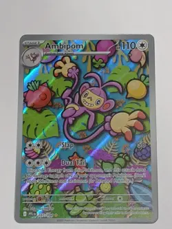 Ambipom 107/094 Pokemon Me02: Phantasmal Flames Illustration Rare - Image 4