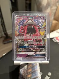 Pokemon TCG Tapu Lele GX 60/145 Ultra Rare Celebrations Classic Set - Image 1
