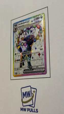Pokemon Umbreon ex SVP176 Sv: Scarlet & Violet Promo Full Art Holo Promo TCG - Image 2