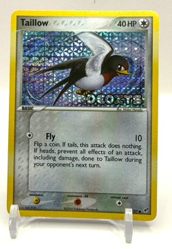 2005 Pokemon Taillow Holo (Ex Deoxys) 80/107 - Image 1