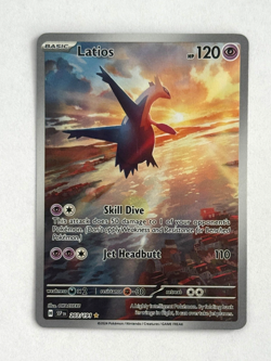 Pokemon TCG Latios 203/191 Illustration Rare SV08: Surging Sparks - Image 1