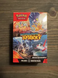 Pokemon TCG: Scarlet & Violet Surging Sparks Booster Bundle (6 Packs) Sealed New - Image 1