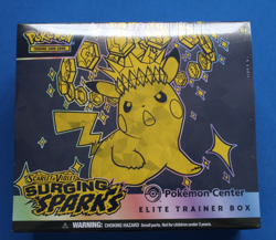 POKEMON SCARLET & VIOLET SURGING SPARKS POKEMON CENTER ETB SEALED - Image 1