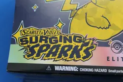 POKEMON SCARLET & VIOLET SURGING SPARKS POKEMON CENTER ETB SEALED - Image 3