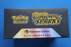 POKEMON SCARLET & VIOLET SURGING SPARKS POKEMON CENTER ETB SEALED - Image 4
