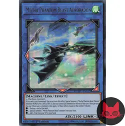 Yugioh Mecha Phantom Beast Auroradon DUOV-EN017 Ultra Rare 1st Edition NM - Image 1