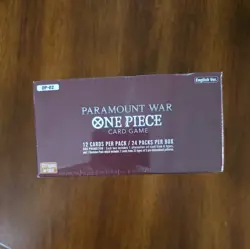 One Piece Paramount War Booster Box OP-02 English (New/Sealed/See Photos) - Image 2