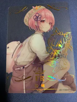 Ram Re:Zero Life Another Cute FR Goddess CCG TCG 10M03-071 Anime Waifu Card Girl - Image 1