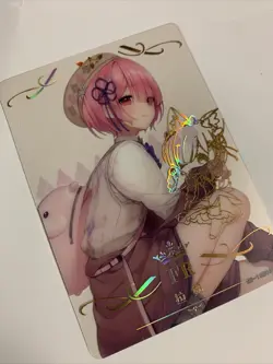 Ram Re:Zero Life Another Cute FR Goddess CCG TCG 10M03-071 Anime Waifu Card Girl - Image 5