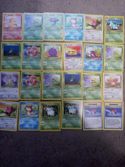 POKEMON CARD LOT 300+ VINTAGE RARE BASE PROMO JUNGLE FOSSIL HOLO eREADER - Image 3