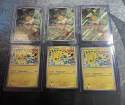 Lot Of Pokemon Cards: 3x Eevee 170 Promo and 3x Pikachu World Championships 2025 - Image 1
