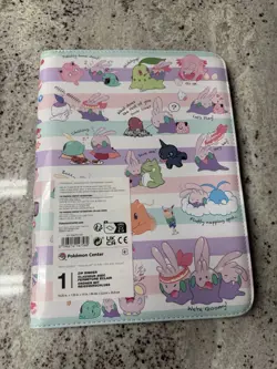 We're Goomy Zip Binder Sealed New Pokemon Center Exclusive 9 Pocket 360 Cards - Image 1