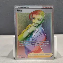 Rose 196/189 Darkness Ablaze Holo Secret Rare Pokemon Card - Image 1