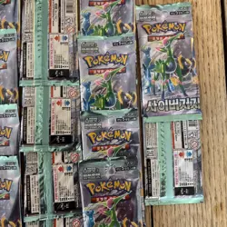 18 Pokemon Cards Korean Scarlet and Violet TempForces Cyber Judge Booster Pack - Image 3