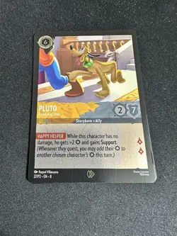 Disney Lorcana Pluto Tried And True Promo Card 27/P2 - Image 1