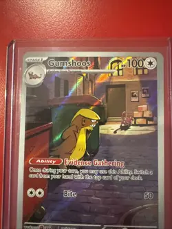 Pokemon TCG Gumshoos Card 153/132 Mega Evolution, Near Mint Condition - Image 2