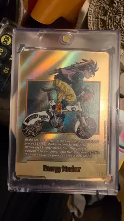 Energy Marker E-82 Gold Manga Booster 02 Dragon Ball Card English - Image 1