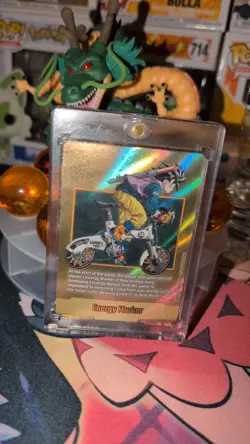 Energy Marker E-82 Gold Manga Booster 02 Dragon Ball Card English - Image 2