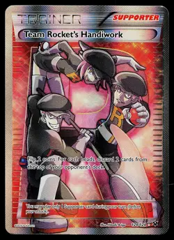Pokemon Card - Team Rocket's Handiwork XY Fates Collide 124/124 Ultra Rare - Image 1