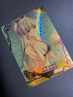 Ayaka Kamisato Genshin Impact UR Swimsuit Goddess Waifu Card Girl Doujin Anime - Image 4