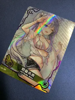 Hatsune Miku Vocaloid Diva UR114 Swimsuit Goddess Waifu Card Girl Doujin Anime - Image 3