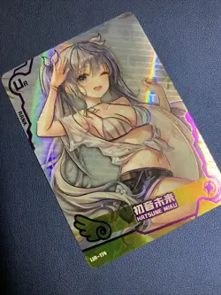Hatsune Miku Vocaloid Diva UR114 Swimsuit Goddess Waifu Card Girl Doujin Anime - Image 4