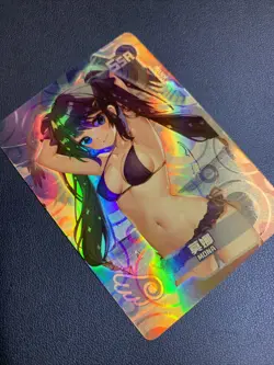 Mona Genshin Impact Hot Bikini 174 Swimsuit Goddess Waifu Card Girl Doujin Anime - Image 4