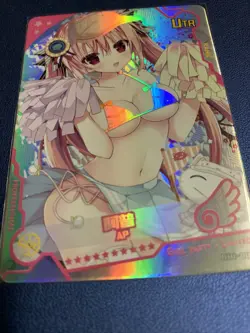 AP Cheerleader UTR011 Foil Swimsuit Goddess Waifu Card Girl Holo Doujin Anime - Image 5