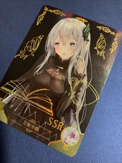 Echidna Re:zero 97 Life Holo Foil SSR Goddess Doujin TCG Anime Waifu Card Girl - Image 3