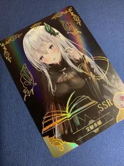 Echidna Re:zero 97 Life Holo Foil SSR Goddess Doujin TCG Anime Waifu Card Girl - Image 4