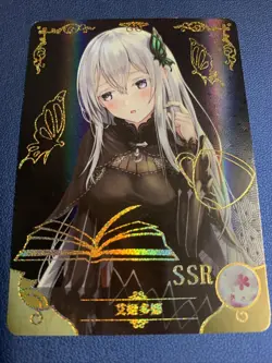Echidna Re:zero 97 Life Holo Foil SSR Goddess Doujin TCG Anime Waifu Card Girl - Image 5