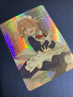 Miyako Hoshino Wataten 107 Holo Foil SR Goddess Doujin TCG Anime Waifu Card Girl - Image 4