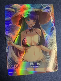 Mata Hari Fate Grand Order SSR152 Swimsuit Goddess Waifu Card Girl Doujin Anime - Image 1