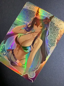 Chen Arknights Bikini Hot SSR163 Swimsuit Goddess Waifu Card Girl Doujin Anime - Image 3