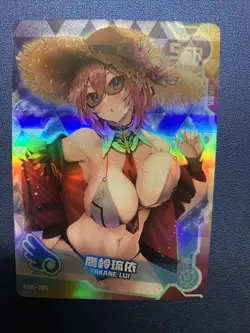 Takane Lui Vtuber Hololive SSR185 Swimsuit Goddess Waifu Card Girl Doujin Anime - Image 1