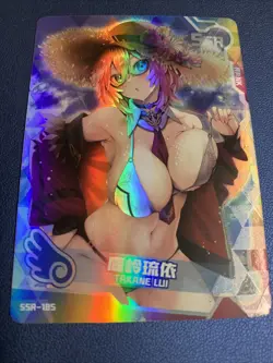 Takane Lui Vtuber Hololive SSR185 Swimsuit Goddess Waifu Card Girl Doujin Anime - Image 5