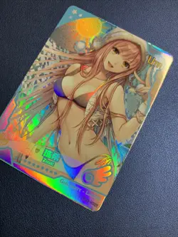Queen Medb Fate FGO UTR Foil Swimsuit Goddess Waifu Card Girl Holo Doujin Anime - Image 3