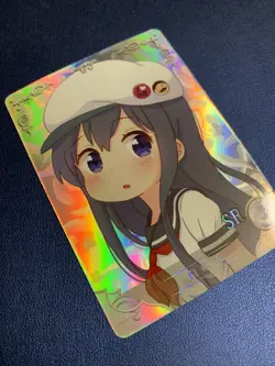 Hana Shirosaki Wataten 106 Holo Foil SR Goddess Doujin TCG Anime Waifu Card Girl - Image 4