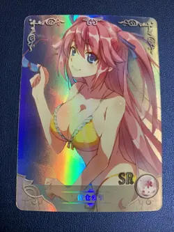 Airi Sakura Classroom 115 Holo Foil SR Goddess Doujin TCG Anime Waifu Card Girl - Image 1