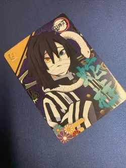 Obanai Iguro Serpent Demon Slayer Yaiba No Kimetsu Goddess TCG Card Doujin Anime - Image 4