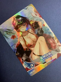 Marine Houshou Hololive Hot SSR161 Swimsuit Goddess Waifu Card Girl Doujin Anime - Image 4
