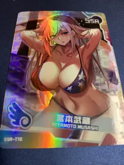 Miyamoto Musashi Fate Bikini 170 Swimsuit Goddess Waifu Card Girl Doujin Anime - Image 5