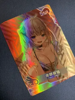 Yaso Toiki Hololive Hot SSR184 Swimsuit Goddess Waifu Card Girl Doujin Anime - Image 4