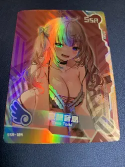 Yaso Toiki Hololive Hot SSR184 Swimsuit Goddess Waifu Card Girl Doujin Anime - Image 5