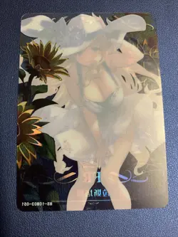 Akari Wanibuchi Blue Archive FR Goddess CCG TCG 10M03-051 Anime Waifu Card Girl - Image 3